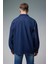 Nicolas Regular Fit Dark Blue Jean Gömlek - Dark Blue 4