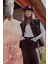 Kadın Black Oversize Jean Yelek - Black 2