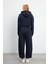 Kolly Slouchy Şalvar Jogging Pantolon - Navy 3