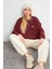 Beli Lastikli Oversize Jogging Pantolon - Kemik 5