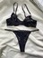 Siyah Nude Dantelli Bralet Sütyen Kilot Takım Tanga 1
