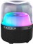 RS19 Kablosuz 10W RGB Aydınlatmalı Bluetooth/USB/AUX/SD Kart Stereo Taşınabilir Hoparlör Siyah 1
