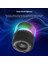 RS19 Kablosuz 10W RGB Aydınlatmalı Bluetooth/USB/AUX/SD Kart Stereo Taşınabilir Hoparlör Siyah 3