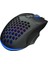 MS107 Kablolu 3200DPI 7 Tuşlu RGB LED Aydınlatmalı Gaming Optik Mouse Siyah 9