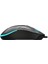 MS120 USB Kablolu 2400DPI 4 Tuşlu RGB LED Aydınlatmalı Optik Gaming Optik Mouse Siyah 8
