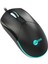 MS120 USB Kablolu 2400DPI 4 Tuşlu RGB LED Aydınlatmalı Optik Gaming Optik Mouse Siyah 10