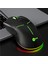 MS109 Kablolu RGB LED Aydınlatmalı 6400 DPI 8 Makro Tuşlu 132g Gaming Mouse Siyah 6
