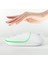 MS110 USB Kablolu 2400DPI 4 Tuşlu RGB Sessiz Click PC, Mac, Dizüstü Bilgisayar ile Uyumlu Optik Mouse Beyaz 2