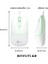 MS110 USB Kablolu 2400DPI 4 Tuşlu RGB Sessiz Click PC, Mac, Dizüstü Bilgisayar ile Uyumlu Optik Mouse Beyaz 4