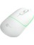 MS110 USB Kablolu 2400DPI 4 Tuşlu RGB Sessiz Click PC, Mac, Dizüstü Bilgisayar ile Uyumlu Optik Mouse Beyaz 10