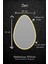 Reflectus | Zen Günışığı LED Ayna 70*45 cm / Dekoratif Banyo LED Aydınlatmalı Ayna 1