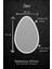Reflectus | Zen Beyaz LED Ayna 70*45 cm / Dekoratif Banyo LED Aydınlatmalı Ayna 1