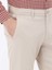 Bej Düz Dokuma Regular Fit Casual Pamuk Karışımlı Pantolon 3