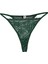Delicia Yeşil Kadın Dantelli String Külot 1