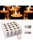 Kalın Tealight Mum Seti 100 Adet Minimum 4 Saat Yanar MA089 2