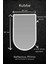 Reflectus | Kubbe Beyaz LED Ayna 80*50 cm / Dekoratif Banyo LED Aydınlatmalı Ayna 2