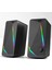 WALTZ GS510 RGB 3W x 2 Kablolu 2.0 Stereo Gaming Hoparlör 1