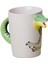 3d Animal Mug Serisi Özel Motifli El Boyaması Dinozor T-Rex Tasarımlı Kahve Fincanı Kupa Bardak 300 Ml 5