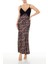 Leopar Desenli Maxi Elbise 2