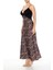 Leopar Desenli Maxi Elbise 3