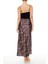 Leopar Desenli Maxi Elbise 5