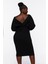 Plus Size Kruvaze Yaka Elbise 5