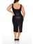 Plus Size Midi Elbise 5