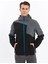 Windbreaker Erkek Ceket-Füme-Siyah 5