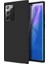 Samsung Galaxy Note 20 Ince Mat Silikon Kılıf Siyah 1