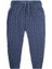 Saç Örgü Triko Pantolon 1-5 Yaş Indigo Mavi 1