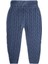 Saç Örgü Triko Pantolon 1-5 Yaş Indigo Mavi 2