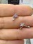 Zirkon Taşlı 1 Adet Tragus Helix Lobe Conch Flat Uyumlu Piercing Küpe 1