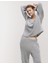 Tüylü Triko Lounge Sweatshirt 2