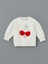 Lcw Baby Bisiklet Yaka Kiraz Baskılı Kız Bebek Sweatshirt ve Tayt 2'li 2