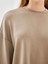 Lcw Vision Bisiklet Yaka Oversize Kadın Sweatshirt 3