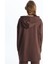 Lcwaıkıkı Classic Düz Oversize Kadın Hoodie 4