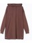 Lcwaıkıkı Classic Düz Oversize Kadın Hoodie 5