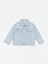 Lcw Kids Gömlek Yaka Basic Kız Çocuk Jean Ceket 1