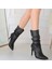 Kiara Siyah Cilt Topuklu Çizme 4