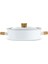 Swiss Crystal Creamy Wood Karnıyarık Tencere 26 cm 1