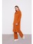 Tarçın Düğme Detaylı Pantolonlu Tunik Takım 1