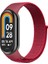 Xiaomi Mi Band 9 Zore Krd-03 Hasır Kordon-Kırmızı 1