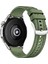 Xiaomi Amazfit Pace Uyumlu Zore - KRD-102 22MM Silikon Kordon-Siyah 4