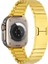 Watch 7 45MM Uyumlu Krd-82 Metal Kordon Zore - Gold 4
