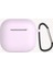 Airpods 4 Uyumlu Zore Standart Silikon Kılıf-Lila 1