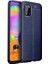 Galaxy A02S Kılıf Zore Niss Silikon Kapak-Lacivert 1