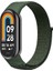 Xiaomi Mi Band 9 Zore Krd-03 Hasır Kordon-Yeşil 1