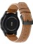 Gear S3 22MM Uyumlu Krd-29 Deri Kordon Zore - Kahverengi 1
