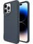 Apple iPhone 15 Pro Max Kılıf Zore Airbag Kenarlı T-Max Mat Standlı Kapak-Gri 2