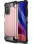 Xiaomi Poco F3 Kılıf Zore Crash Silikon Kapak-Rose Gold 1